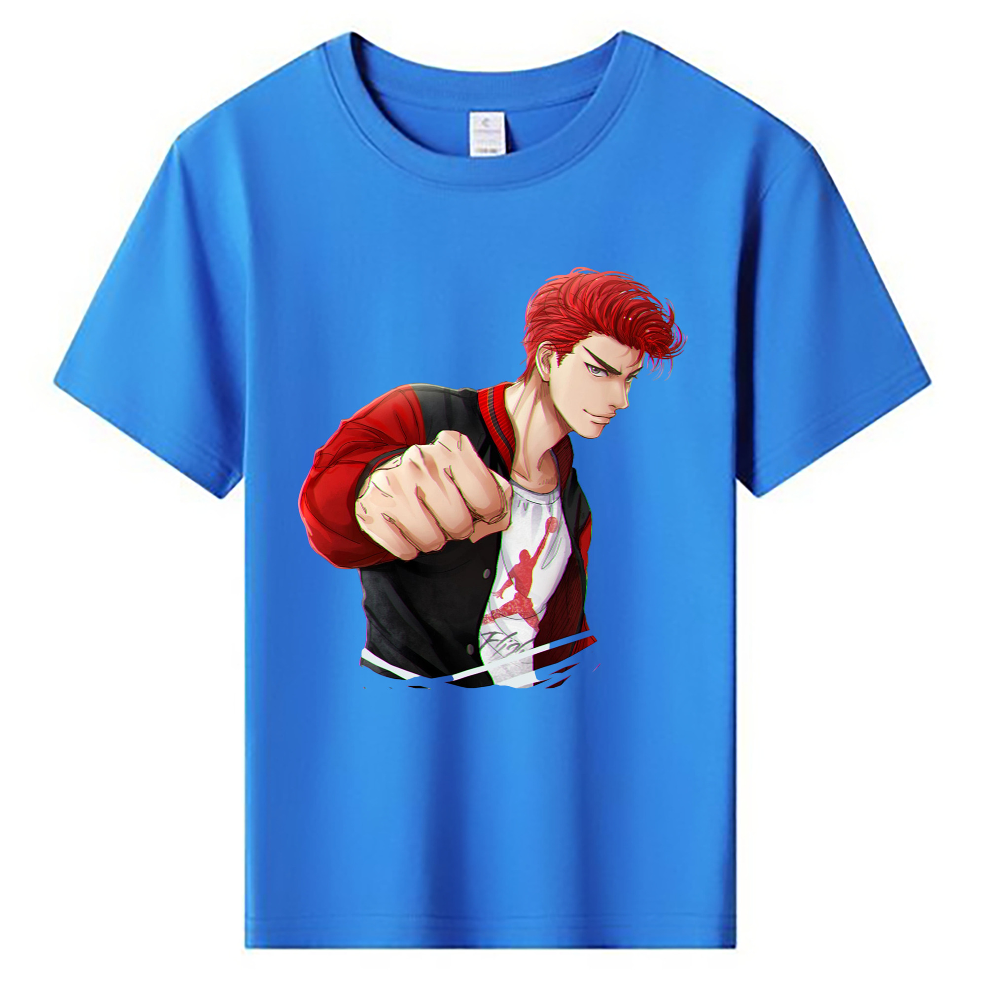 （画像用） SLAM DUNK／スラムダンク 綿100％キッズTシャツ（フロントプリント）